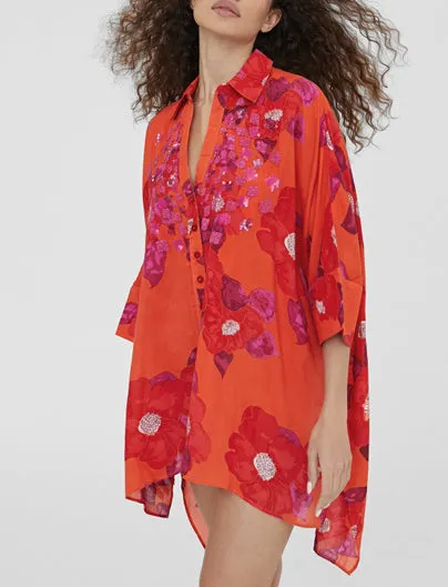 Blusa lunga Donna