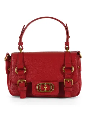 Borsa a mano in pelle martellata ATENA Small