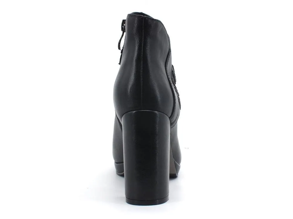 CAFENOIR Stivaletto Tronchetto Nero FMD238