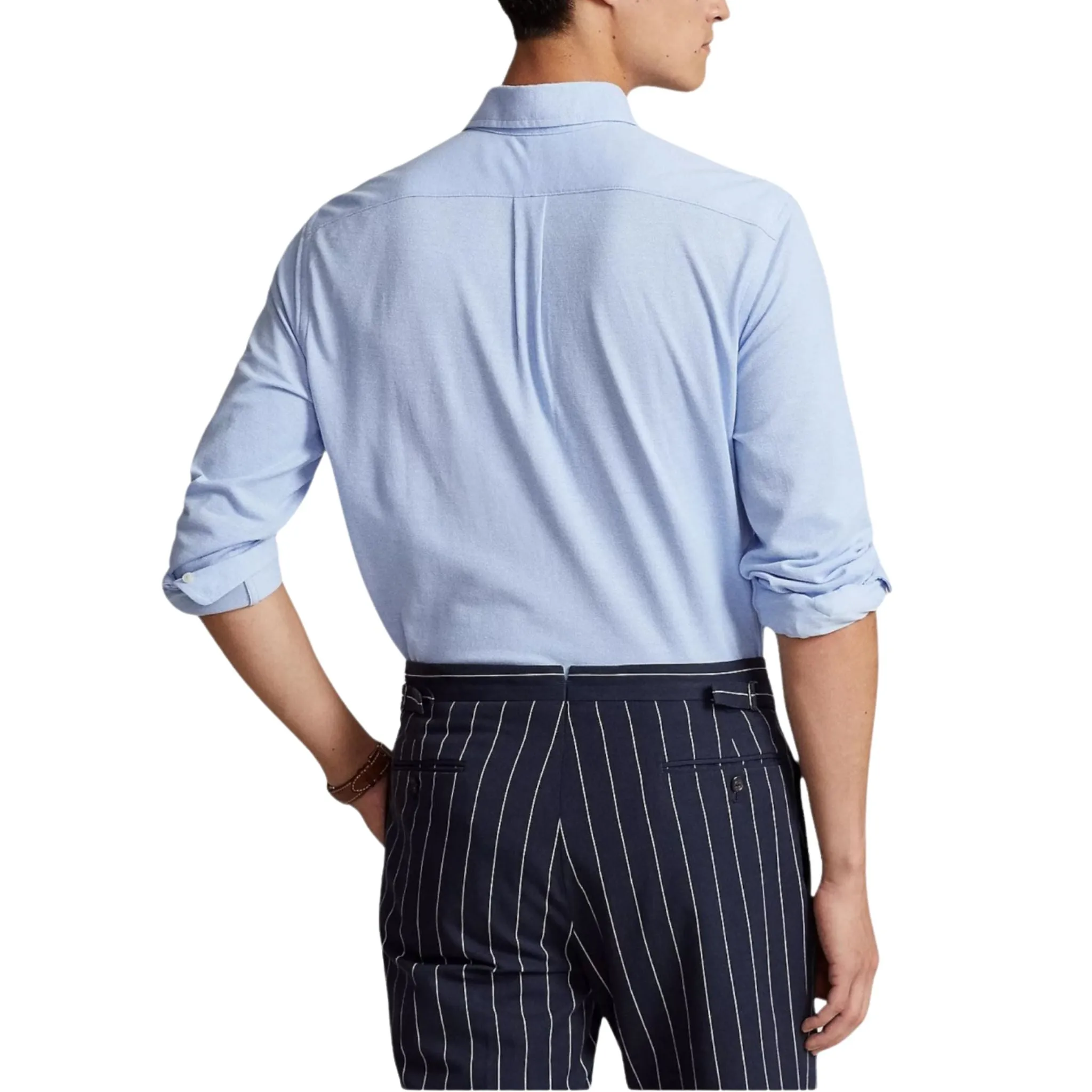 Camicia Uomo in cotone Oxford a maglia
