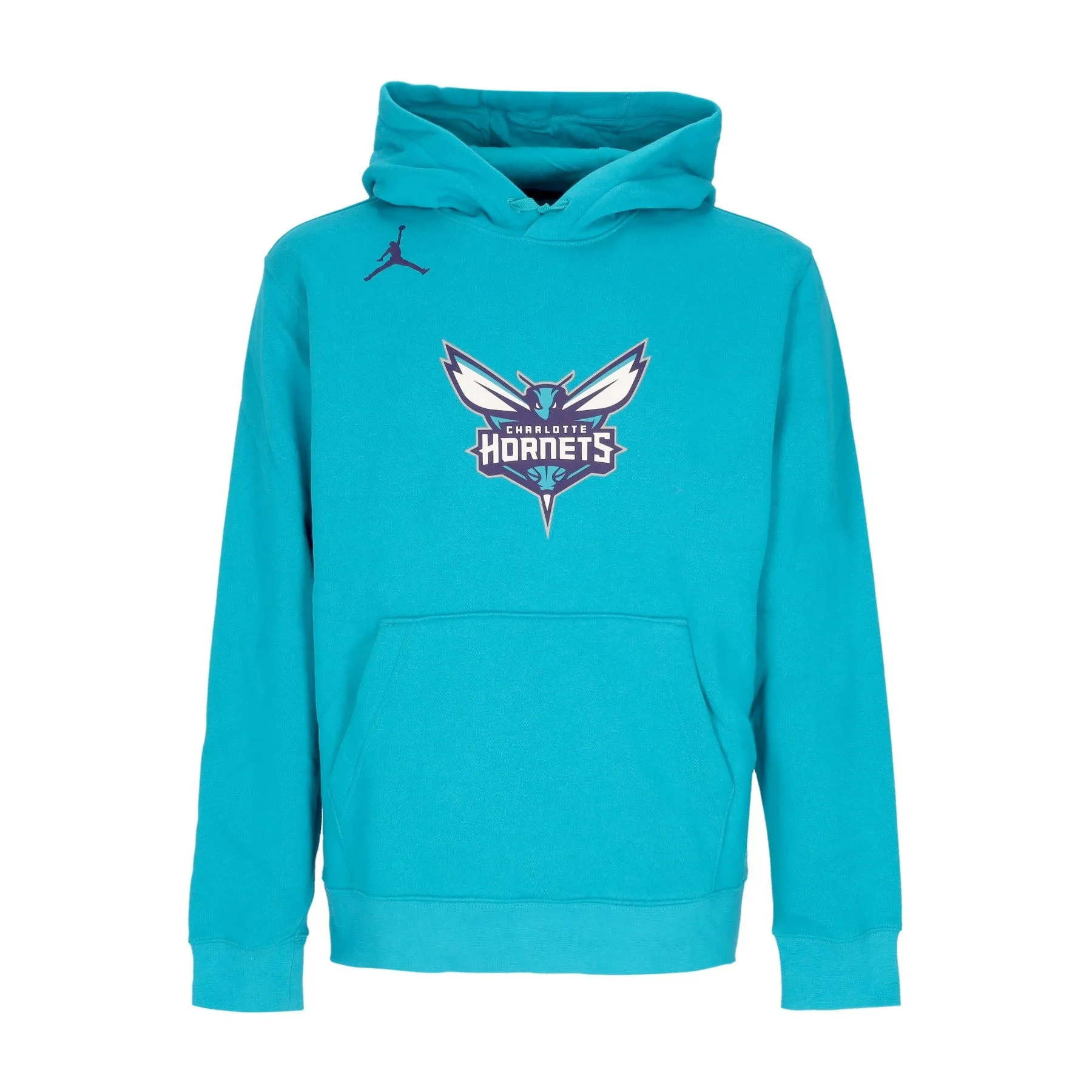 Felpa Cappuccio Uomo Nba Club Hoodie Chahor Rapid Teal