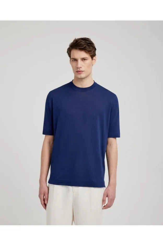Filippo De Laurentiis Tshirt crepe cotton