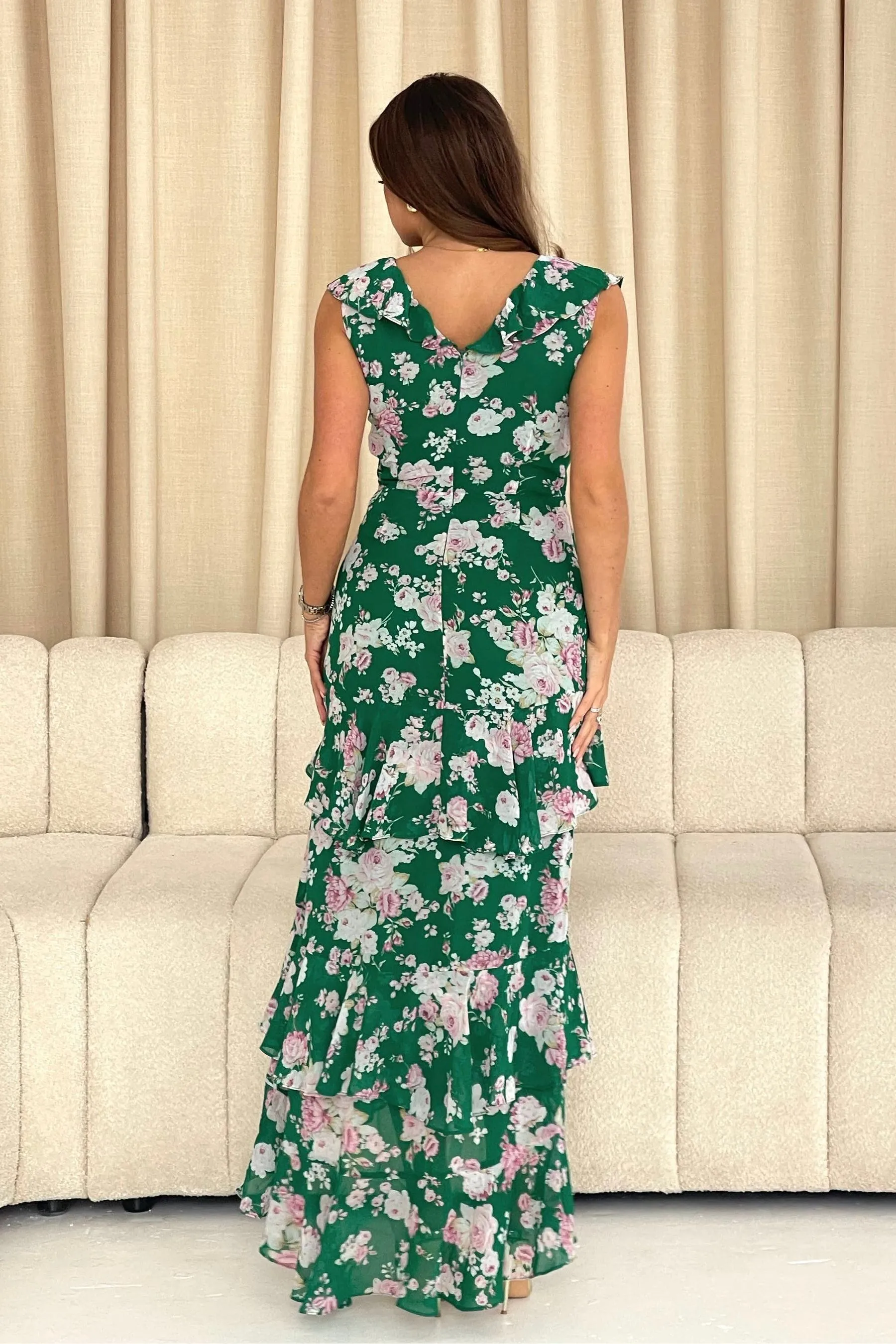 Girl In Mind - Marcela - Abito maxi con volant