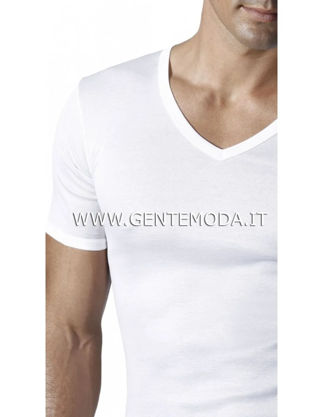 Maglia Intimo Collo V in Filo Scozia