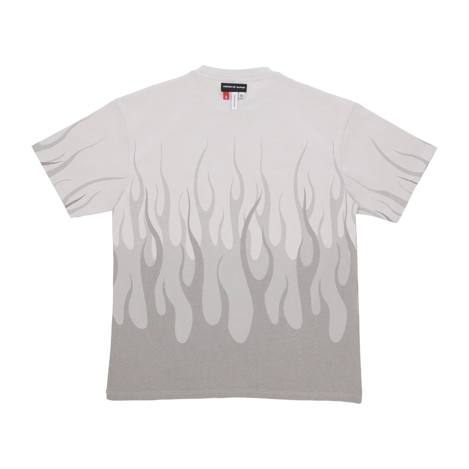 Maglietta Uomo Double Flames Tee Lunar Rock