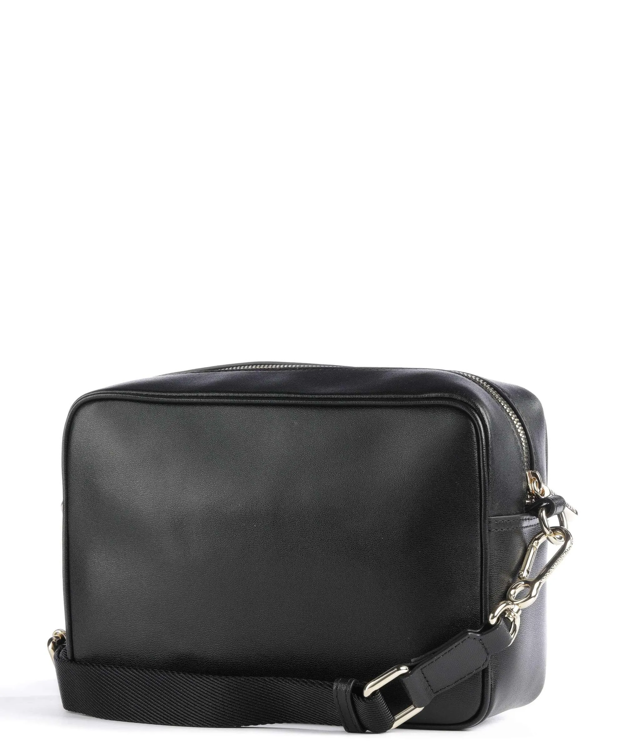  Mandarina Duck Lady Duck Borsa a tracolla pelle di vitello finemente grana nero  