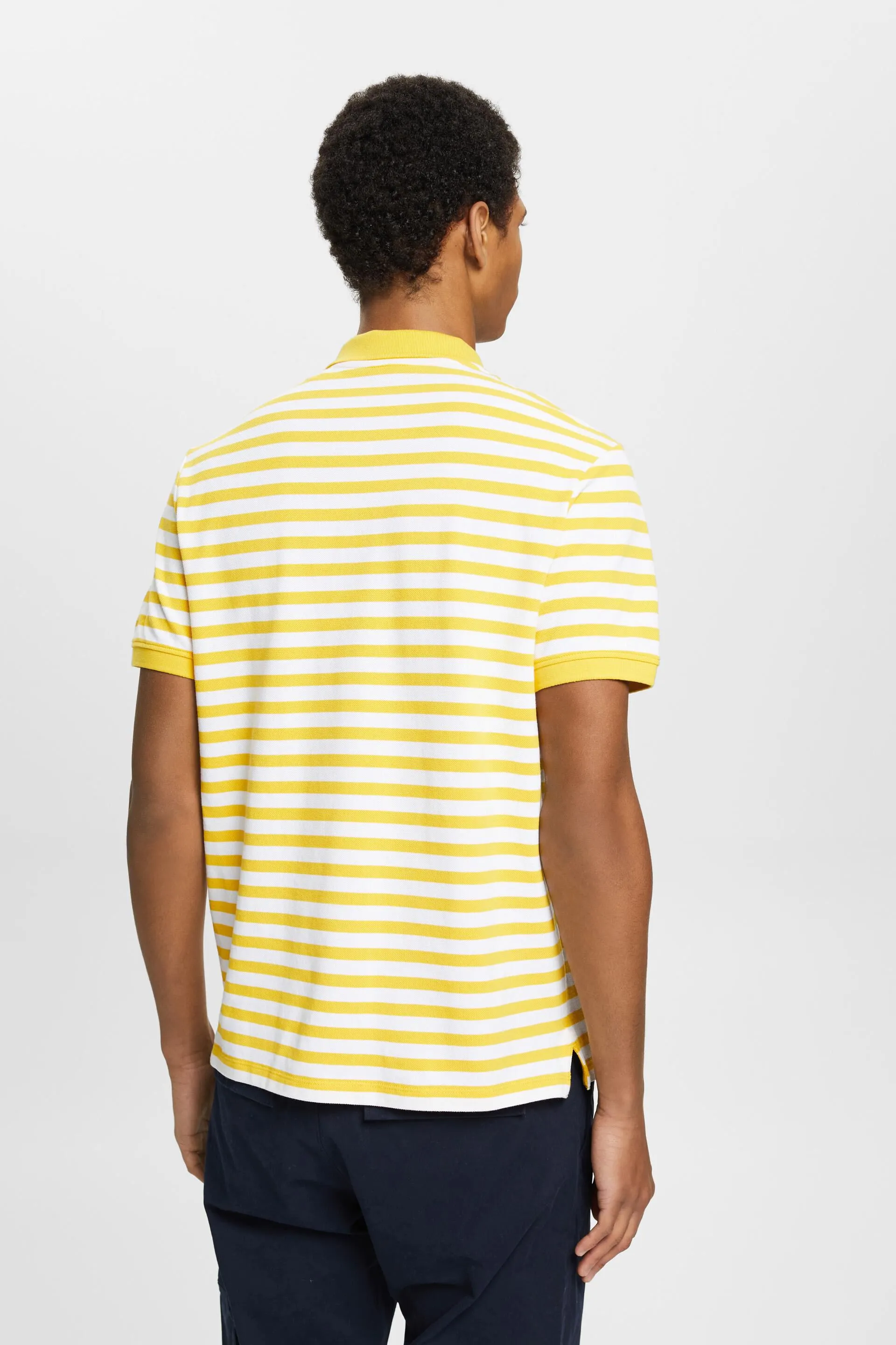 Polo a righe Slim Fit