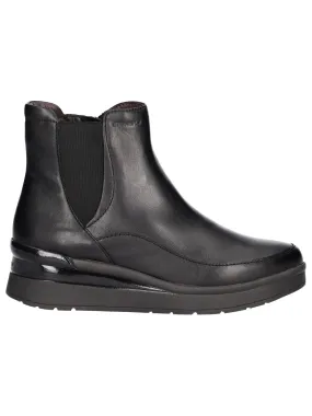 Stivaletto con zeppa Stonefly da donna nero