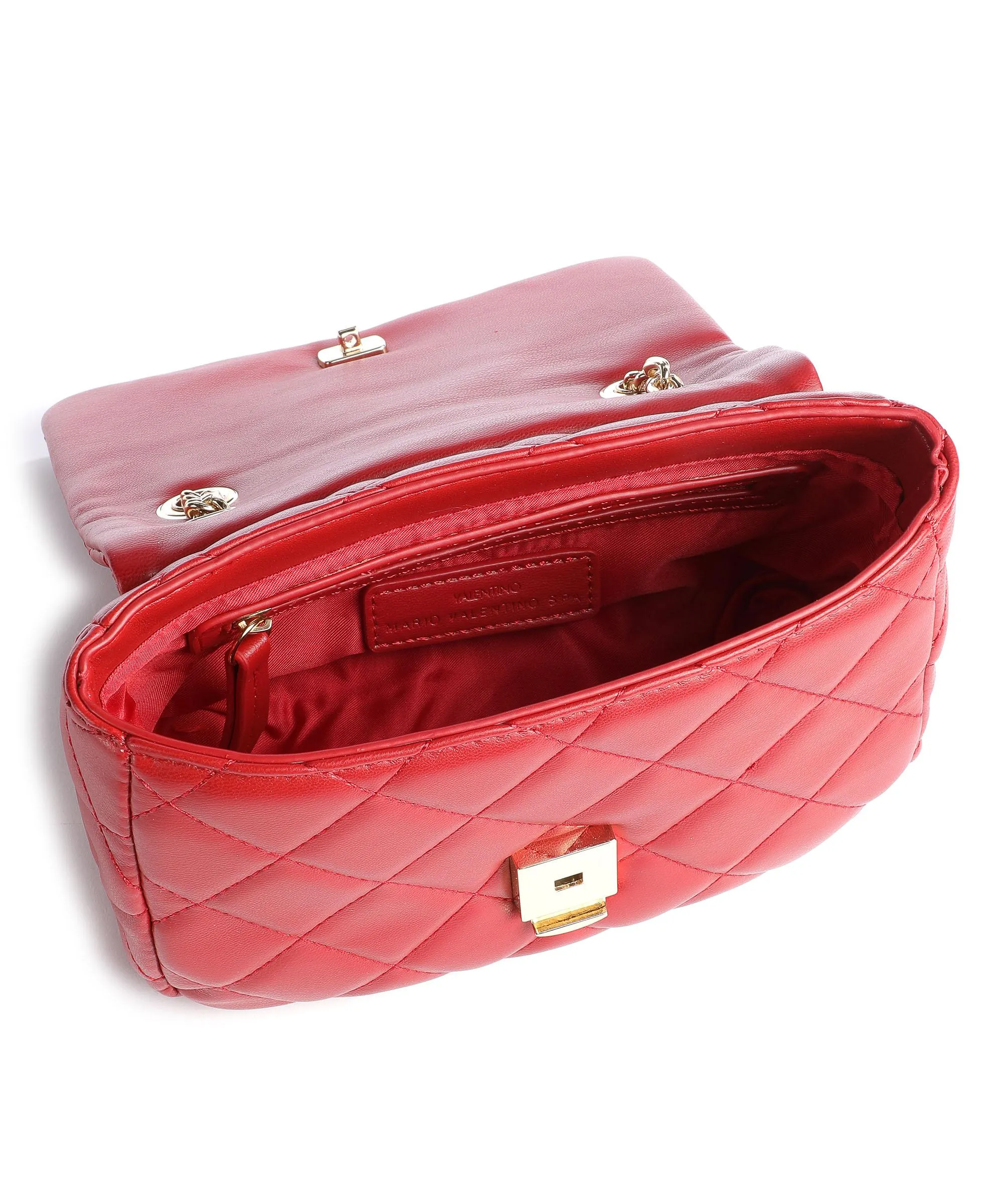  Valentino Bags Ocarina Borsa a spalla pelle sintetica rosso  